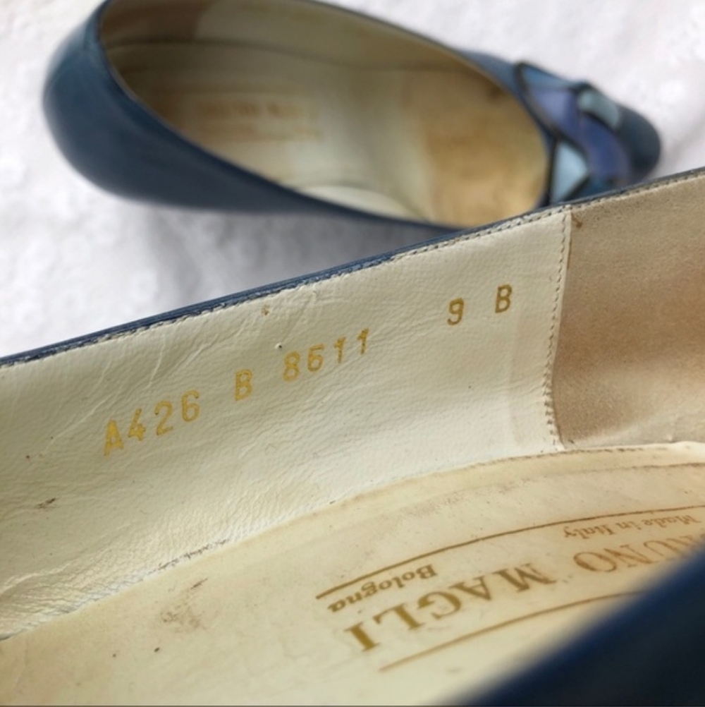 Vintage Bruno Magli High Heels with Knot Detail - Picture 11 of 15